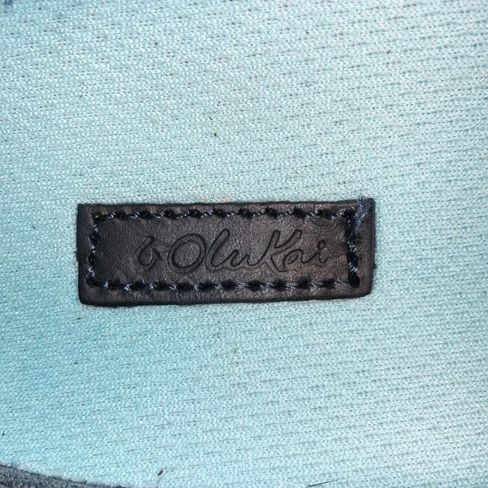 OluKai Blue and Black Athletic Shoes